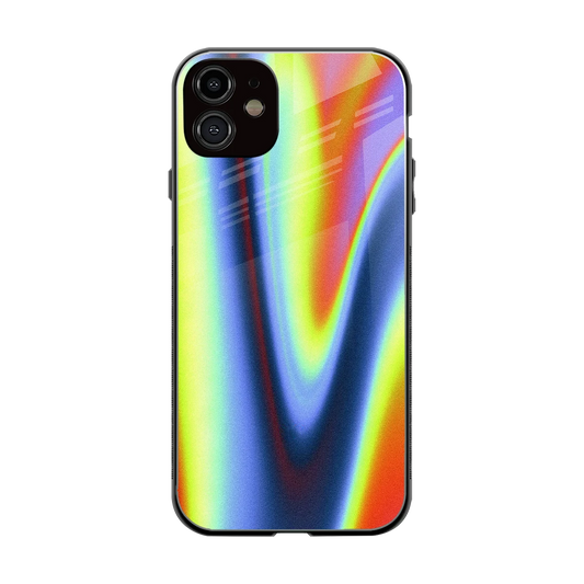 Luminous Aura back phone cover | glass case for iphone 12