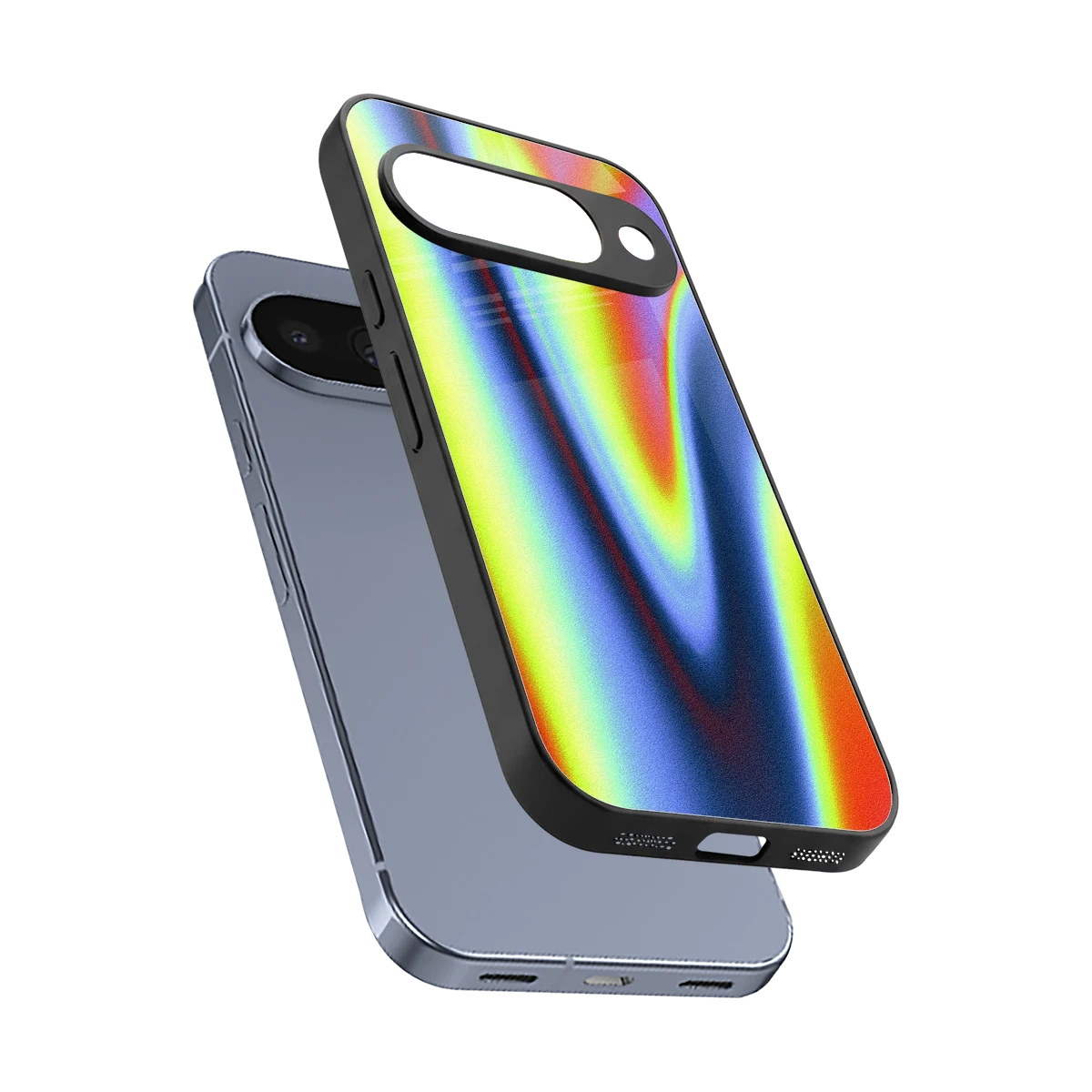 Luminous Aura sleek google pixel 10 cover with tempered glass back and TPU edges