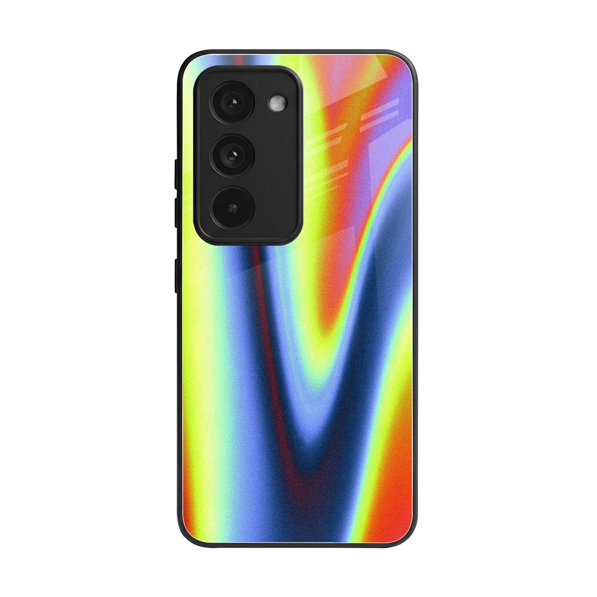 Luminous Aura back phone cover | glass case for redmi 15 5g