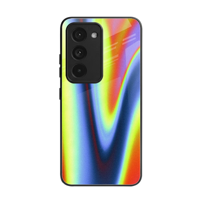 Luminous Aura back phone cover | glass case for redmi 15 5g