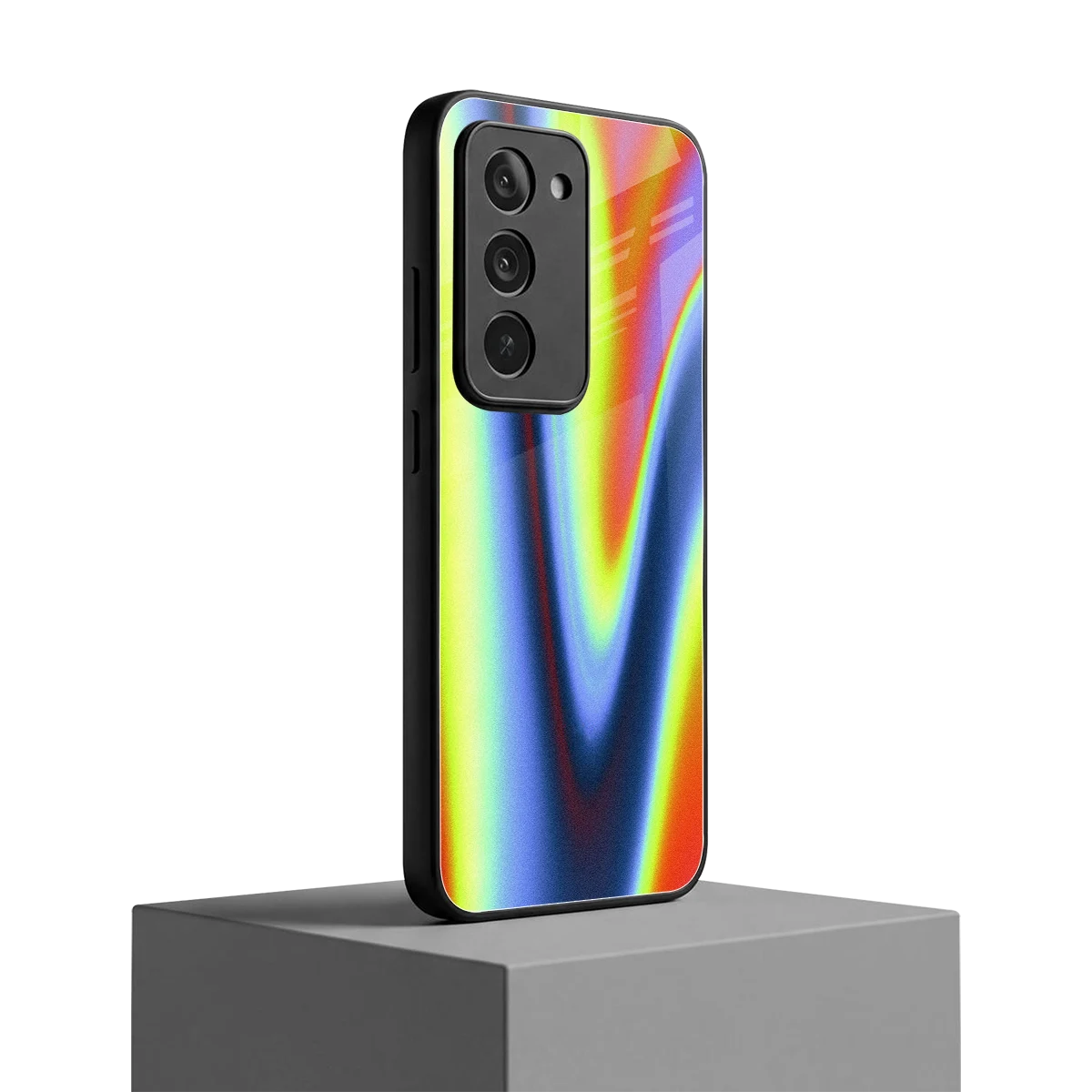 Luminous Aura redmi 15 5g mobile cover | shockproof glass phone case