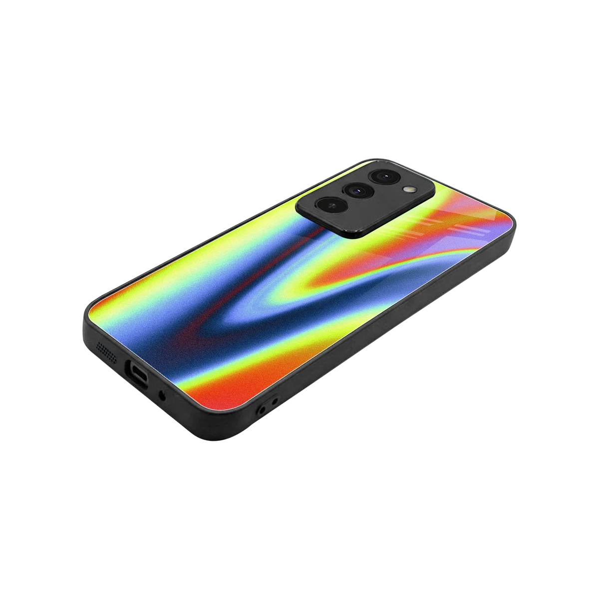 Luminous Aura stylish phone case for redmi 15 5g | glossy glass and slim fit
