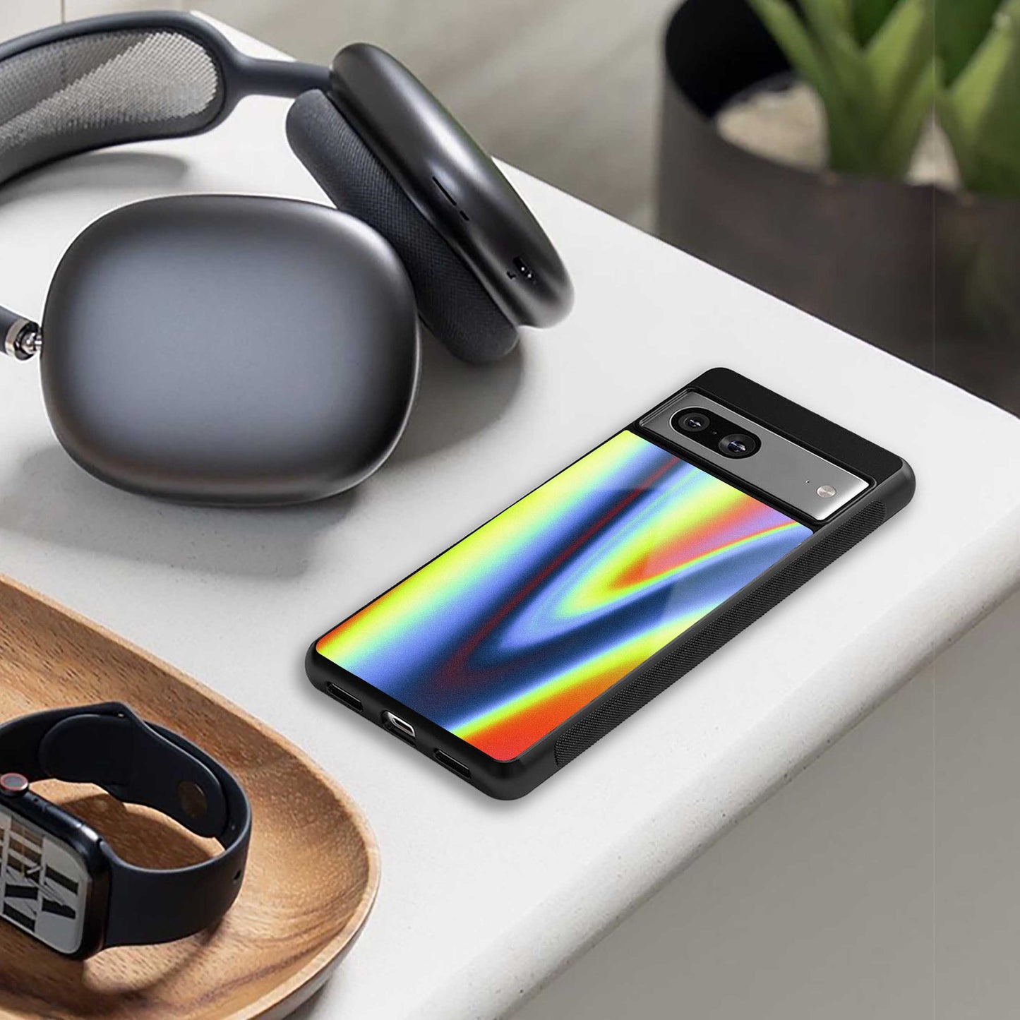 Luminous Aura Phone Case for Iphone 16 | Glass Case