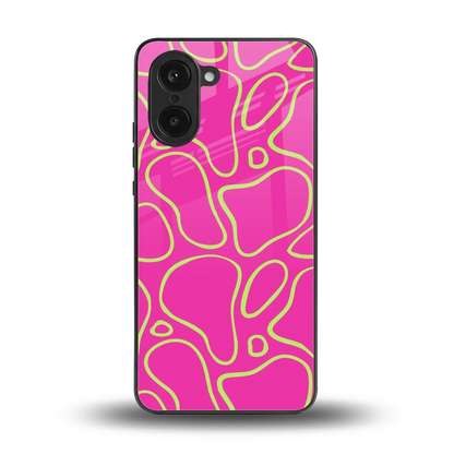 Lush Flow back phone cover | glass case for oneplus nord ce5 5g