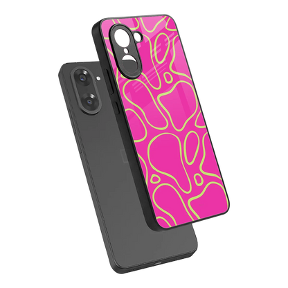 Lush Flow sleek oneplus nord ce5 5g cover with tempered glass back and TPU edges