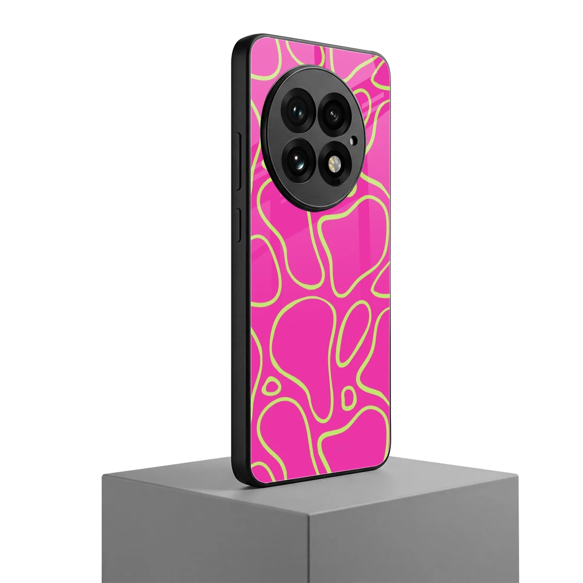 Lush Flow oneplus 13 mobile cover | shockproof glass phone case