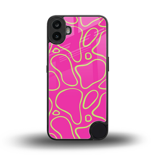 Lush Flow back phone cover | glass case for cmf nothing phone 1