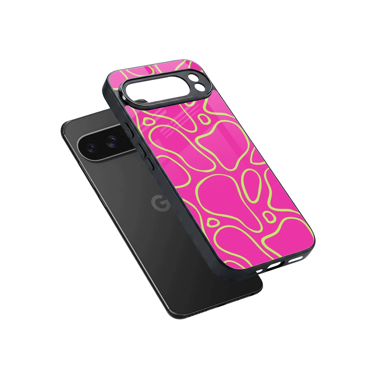 Lush Flow sleek google pixel 10 pro xl cover with tempered glass back and TPU edges