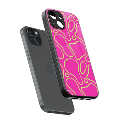 Lush Flow sleek iphone 13 cover with tempered glass back and TPU edges