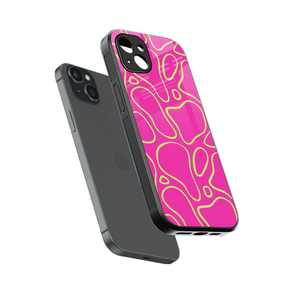 Lush Flow sleek iphone 14 plus cover with tempered glass back and TPU edges