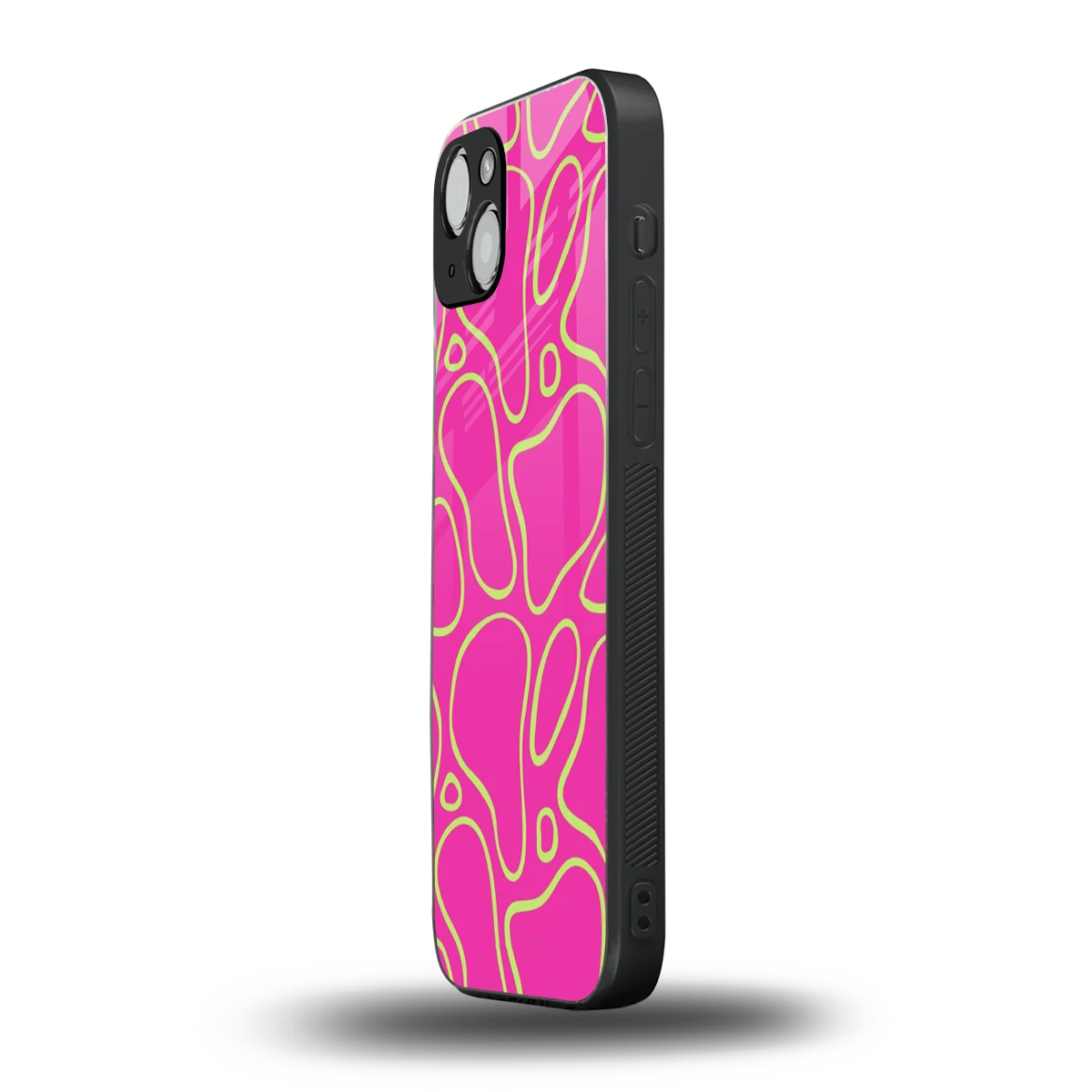 Lush Flow iphone 14 plus mobile cover | shockproof glass phone case