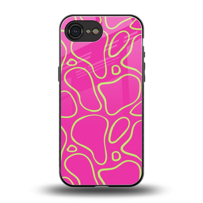 Lush Flow back phone cover | glass case for iphone 17e