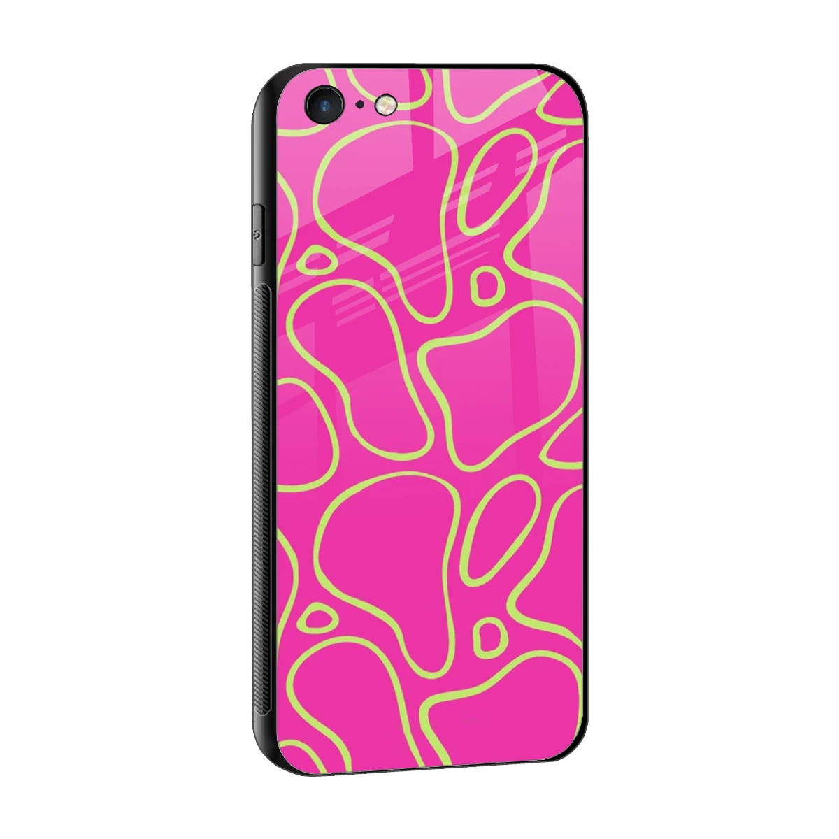Lush Flow sleek iphone 6s plus cover with tempered glass back and TPU edges