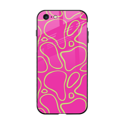 Lush Flow back phone cover | glass case for iphone 6s plus