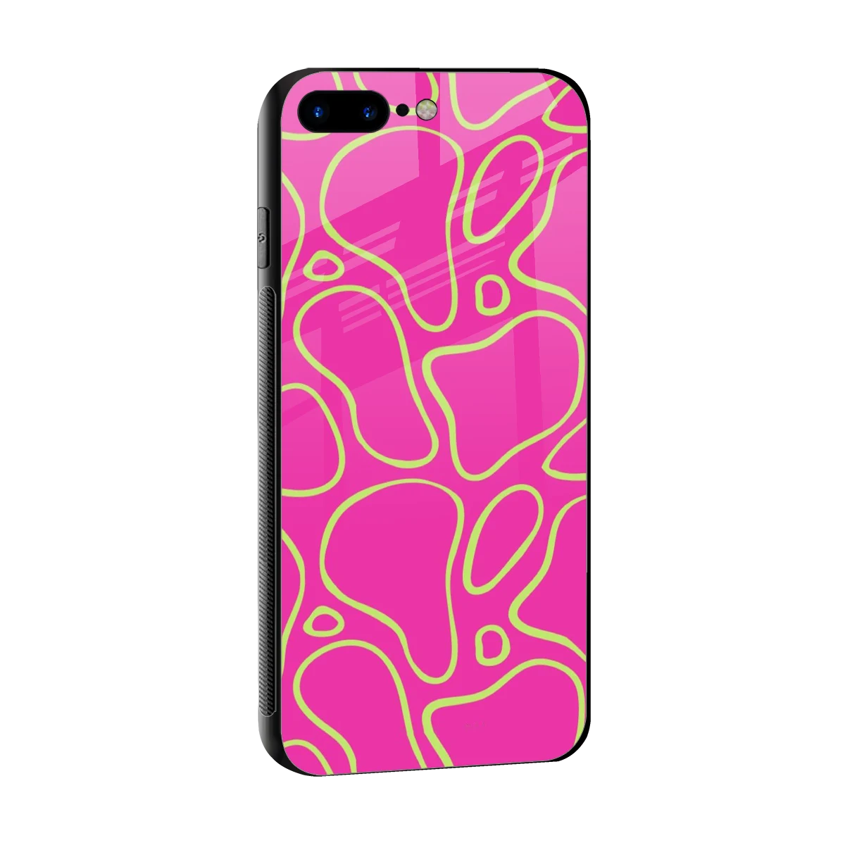 Lush Flow sleek iphone 7 plus cover with tempered glass back and TPU edges