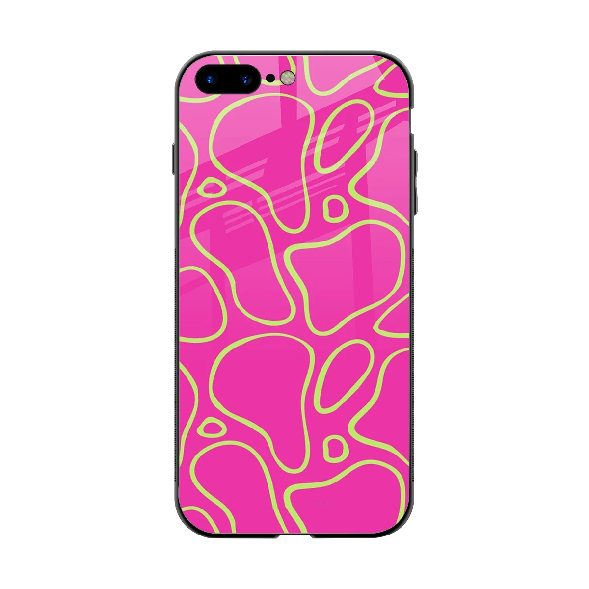 Lush Flow back phone cover | glass case for iphone 8 plus