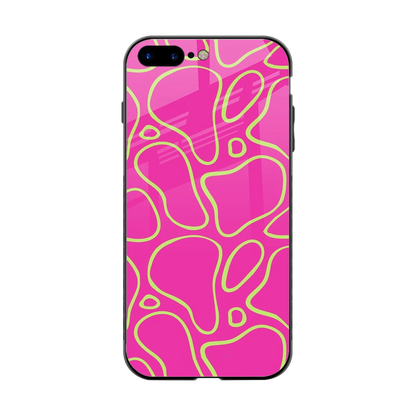 Lush Flow back phone cover | glass case for iphone 8 plus