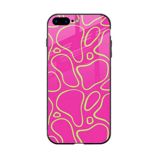 Lush Flow back phone cover | glass case for iphone 8 plus