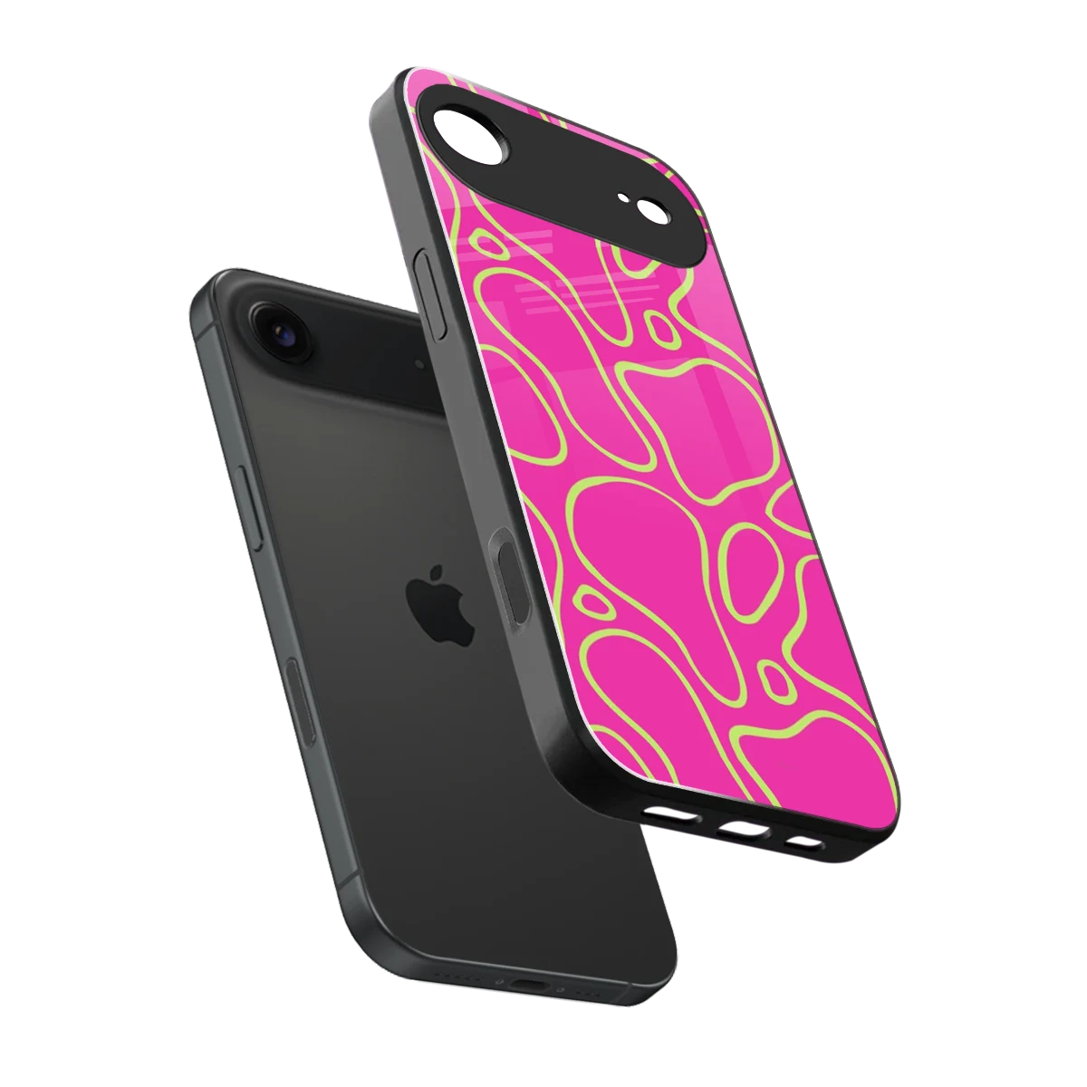 Lush Flow sleek iphone air cover with tempered glass back and TPU edges