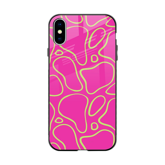 Lush Flow back phone cover | glass case for iphone xs