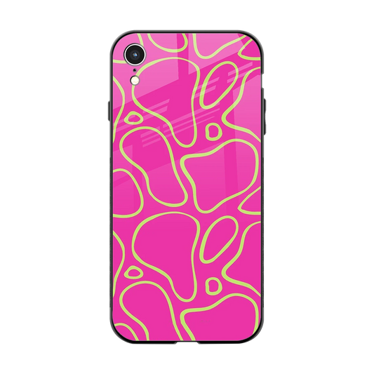 Lush Flow back phone cover | glass case for iphone xr