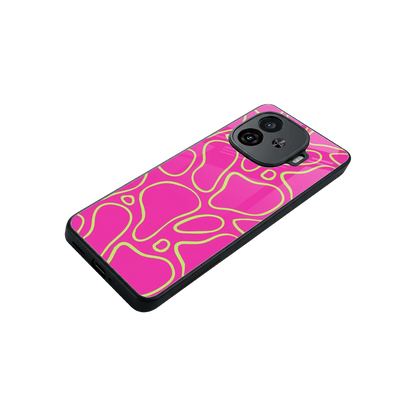 Lush Flow stylish phone case for iqoo neo 10r 5g | glossy glass and slim fit