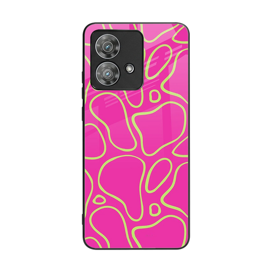 Lush Flow back phone cover | glass case for motorola edge 40 neo 5g