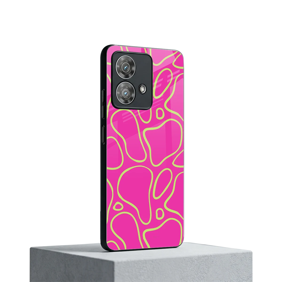 Lush Flow motorola edge 40 neo 5g mobile cover | shockproof glass phone case