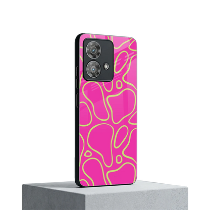 Lush Flow motorola edge 40 neo 5g mobile cover | shockproof glass phone case