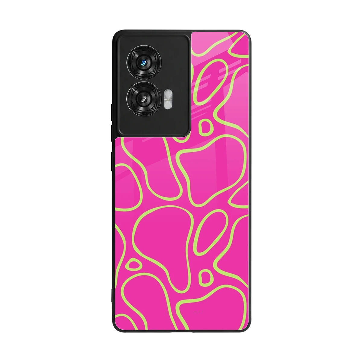 Lush Flow back phone cover | glass case for motorola edge 50 fusion