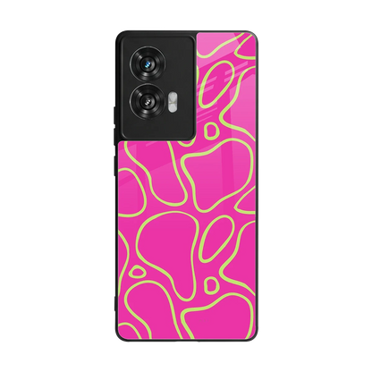 Lush Flow back phone cover | glass case for motorola edge 50 fusion