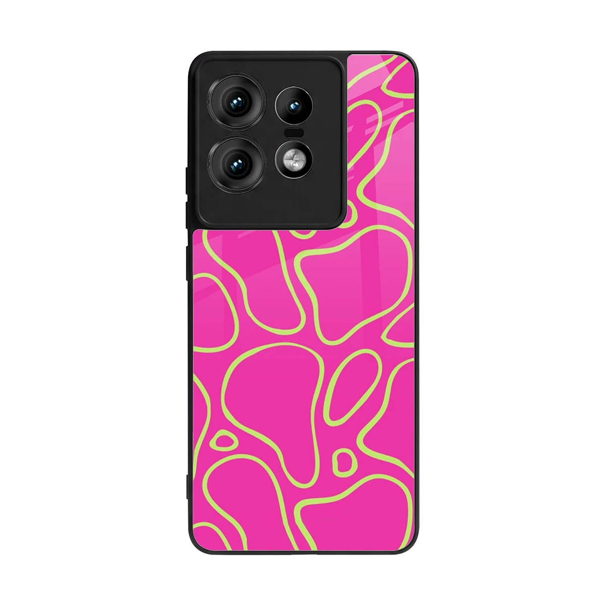 Lush Flow back phone cover | glass case for motorola edge 50 pro