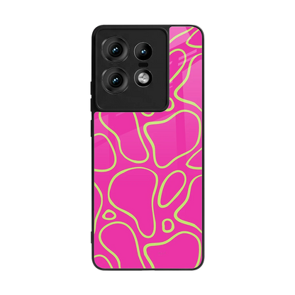Lush Flow back phone cover | glass case for motorola edge 50 pro