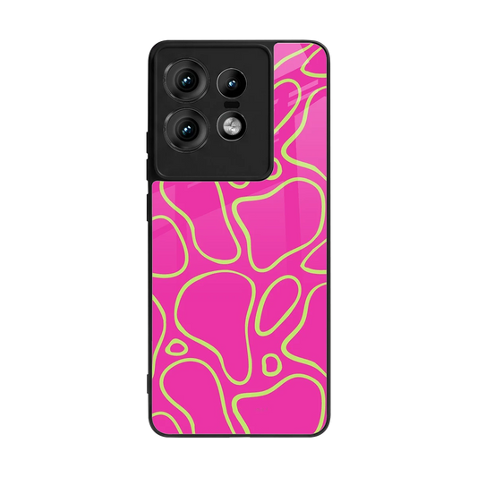 Lush Flow back phone cover | glass case for motorola edge 50 pro