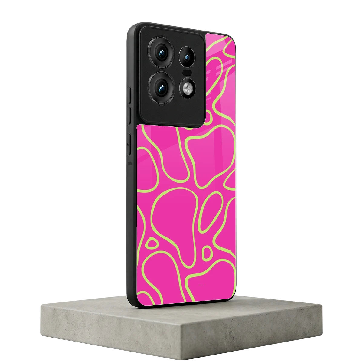 Lush Flow motorola edge 50 pro mobile cover | shockproof glass phone case