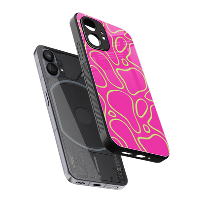 Lush Flow sleek nothing phone 1 cover with tempered glass back and TPU edges