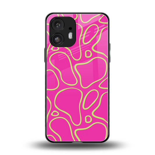 Lush Flow back phone cover | glass case for nothing phone 2