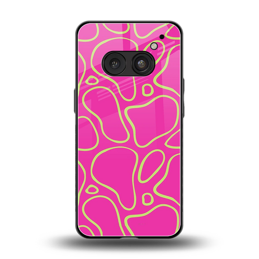 Lush Flow back phone cover | glass case for nothing phone 2a