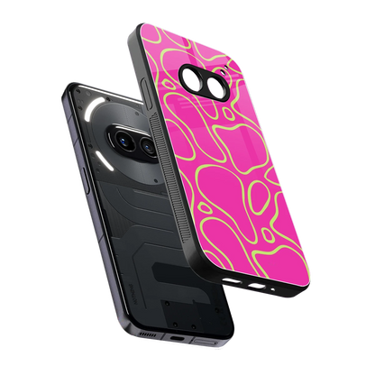 Lush Flow sleek nothing phone 2a cover with tempered glass back and TPU edges