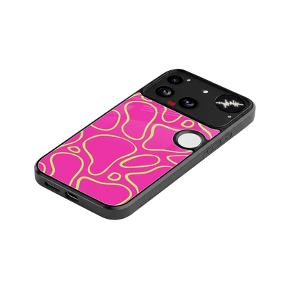 Lush Flow stylish phone case for nothing phone 3 | glossy glass and slim fit