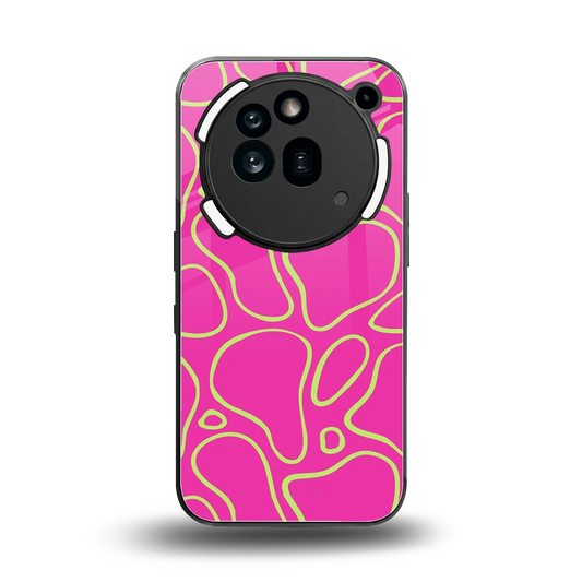 Lush Flow back phone cover | glass case for nothing phone 3a pro