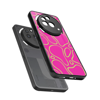 Lush Flow sleek nothing phone 3a pro cover with tempered glass back and TPU edges