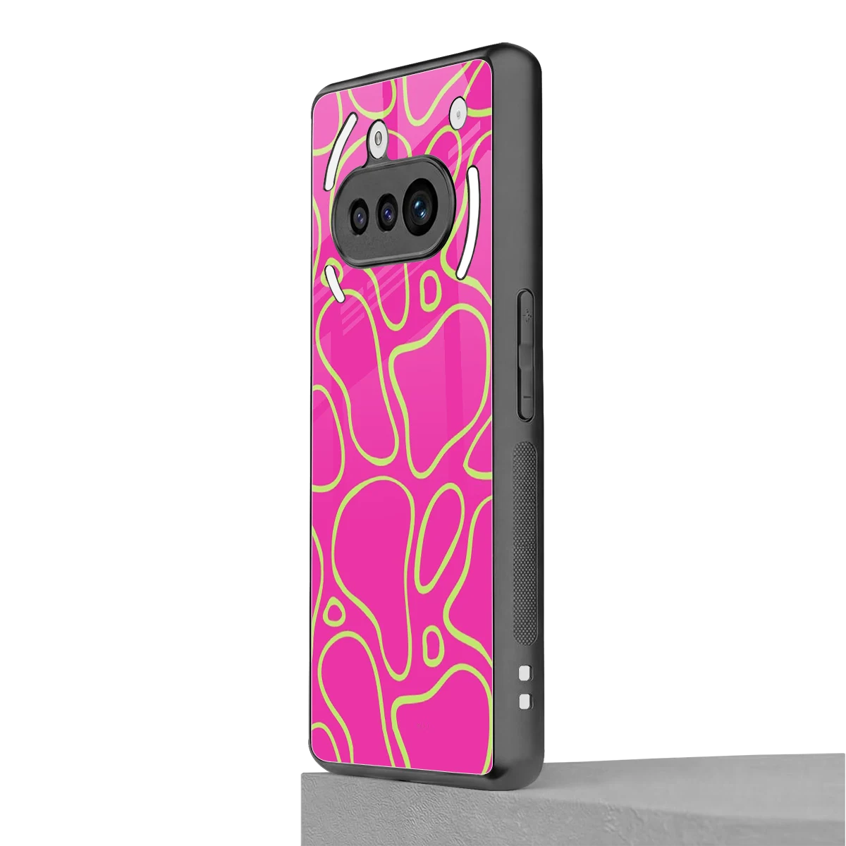 Lush Flow nothing phone 3a mobile cover | shockproof glass phone case