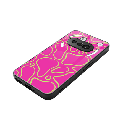 Lush Flow stylish phone case for nothing phone 3a | glossy glass and slim fit