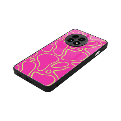 Lush Flow stylish phone case for oneplus 13r | glossy glass and slim fit