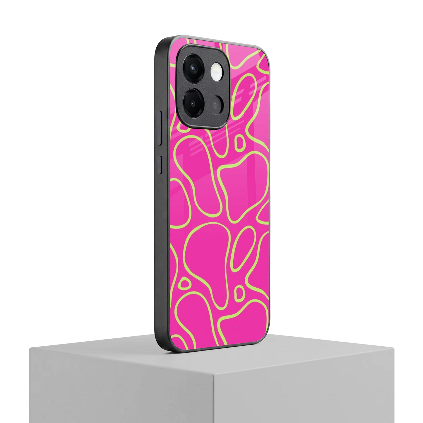 Lush Flow oneplus 13s mobile cover | shockproof glass phone case