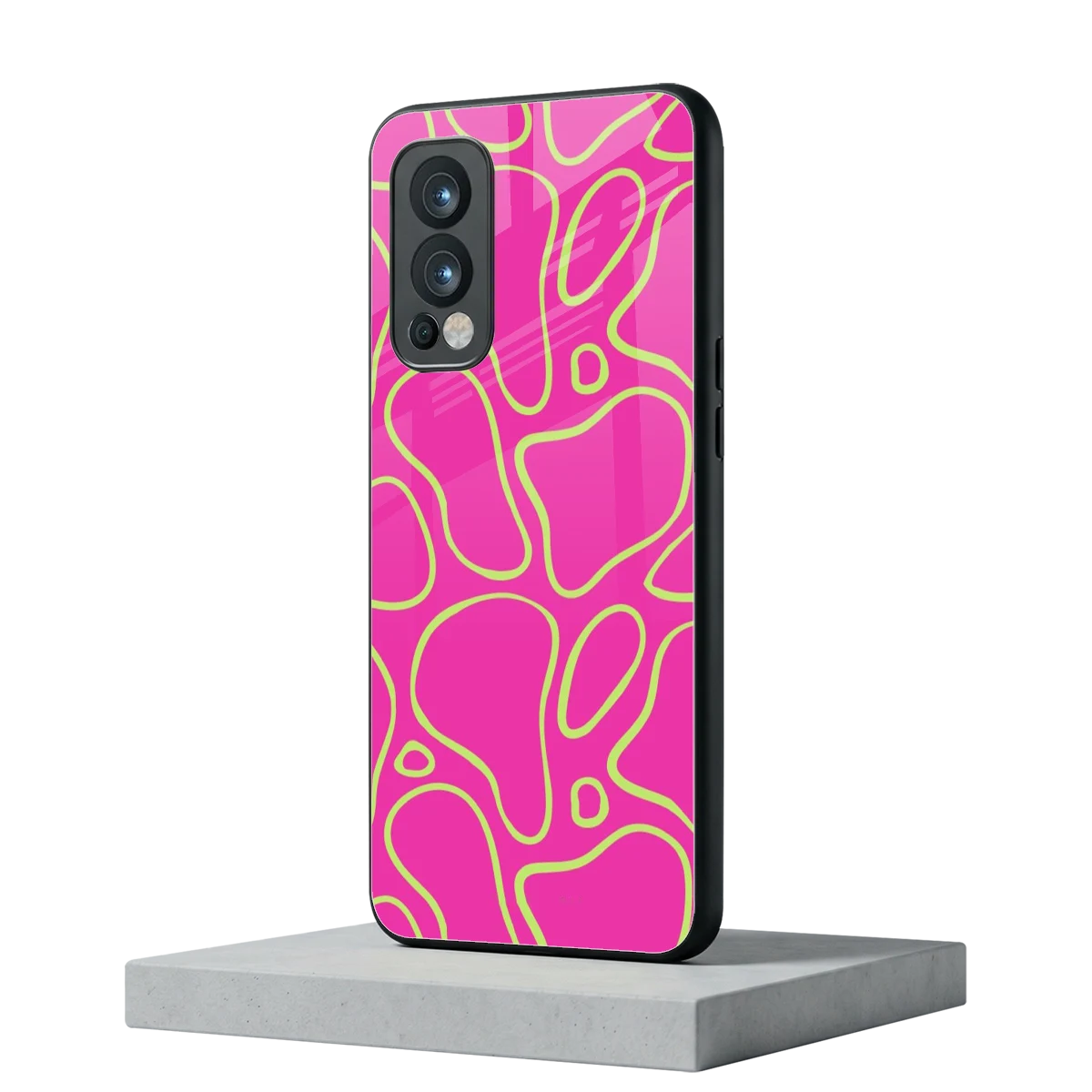 Lush Flow oneplus nord 2 mobile cover | shockproof glass phone case