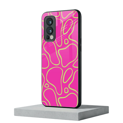 Lush Flow oneplus nord 2 mobile cover | shockproof glass phone case