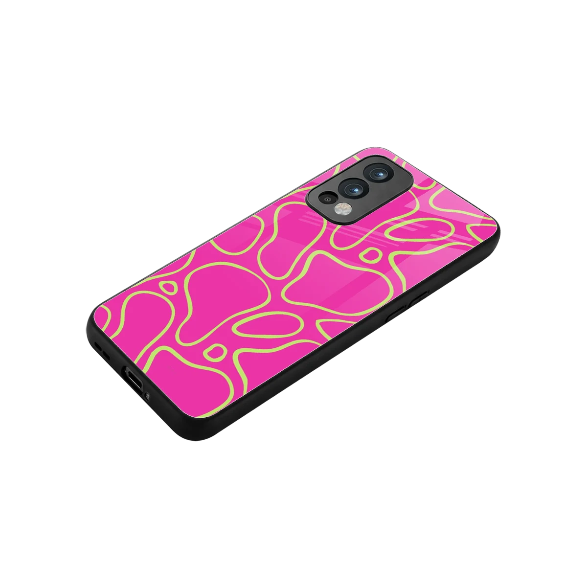 Lush Flow stylish phone case for oneplus nord 2 | glossy glass and slim fit