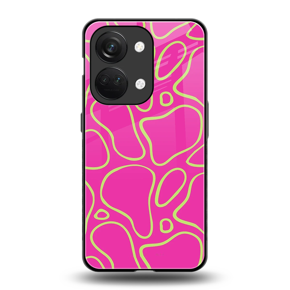 Lush Flow back phone cover | glass case for oneplus nord 3